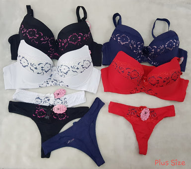 Conjunto de Luxo Plus Size Renda